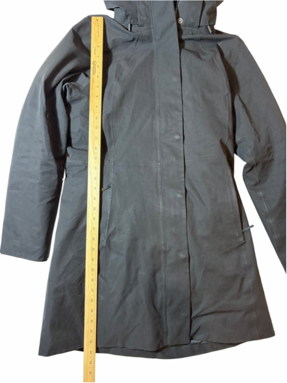 Patagonia H2No Tres 3 In 1 Down Parka Jacket Black Women’s Medium - Picture 7 of 16